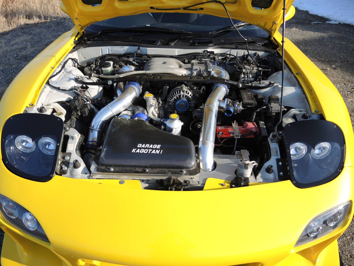 FD3S RX-7 boost up specification Heisei era 9 year 9.4 ten thousand kilo repair history none . wave 59.617 second 