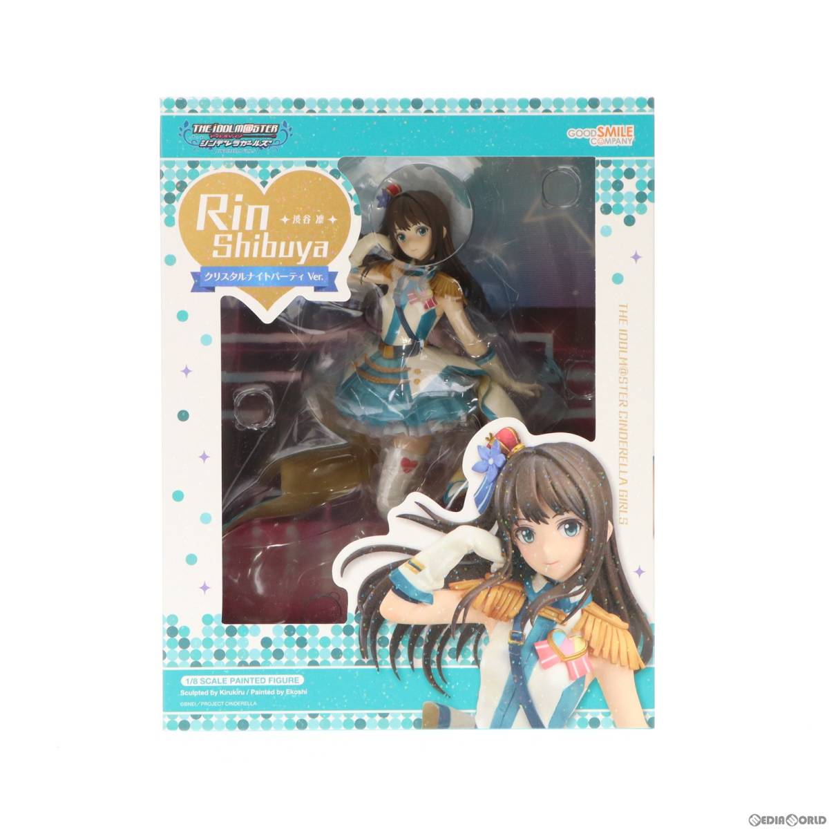 【中古】[FIG]渋谷凛 クリスタルナイトパーティVer. アイドルマスター シンデレラガールズ 1/8 完成品 フィギュア グッドスマイルカンパニ_画像1