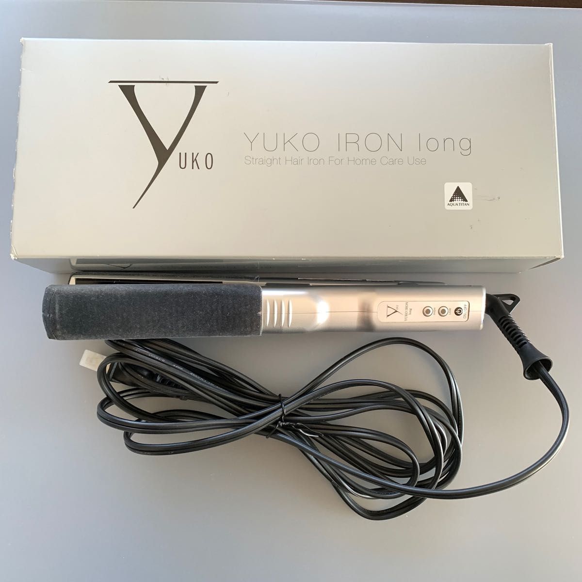 YUKO IRON long ユウコ ストレート ヘアアイロン ファイテン 正規品