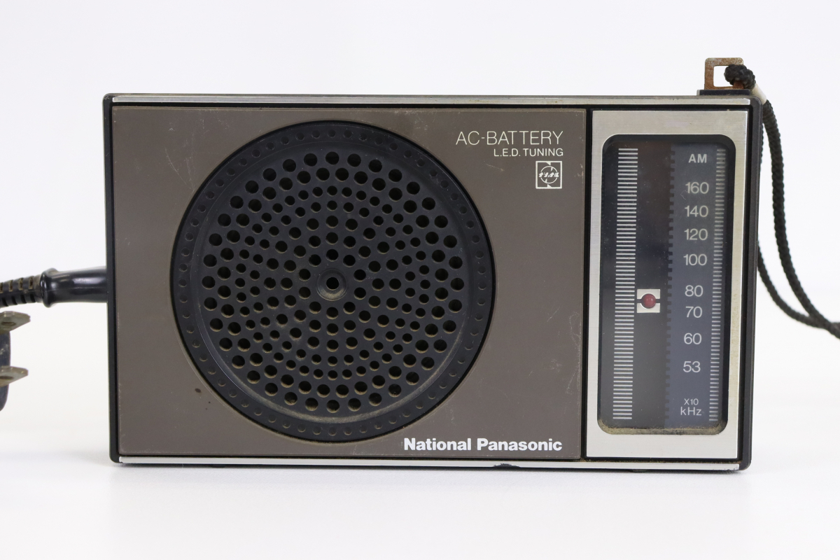 コンパクトラジオ 3点 まとめ National R-143 / National R-119 / SONY ICR-S8 ナショナル ソニー  AMラジオ レトロ 003IDIA59