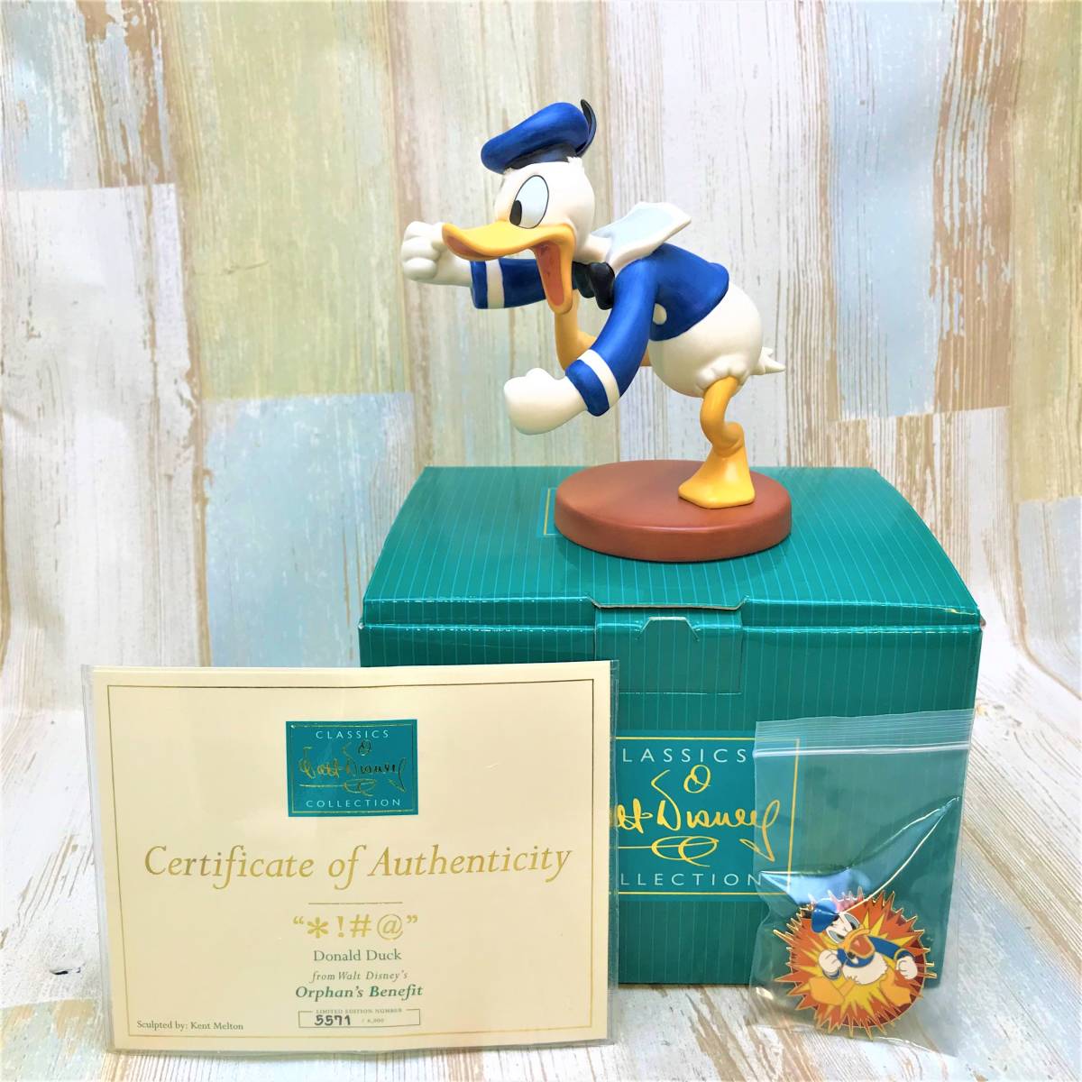 Yahoo!オークション - 限定品 レア☆WDCC ドナルドダック Donald Du...