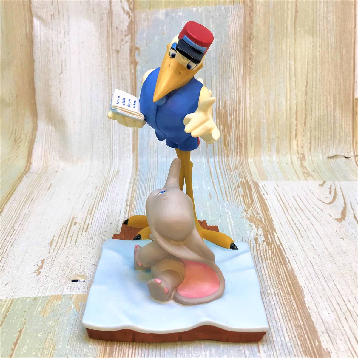 68%OFF!】 激レア WDCC ダンボ 象 DUMBO コウノトリ Bundle of joy