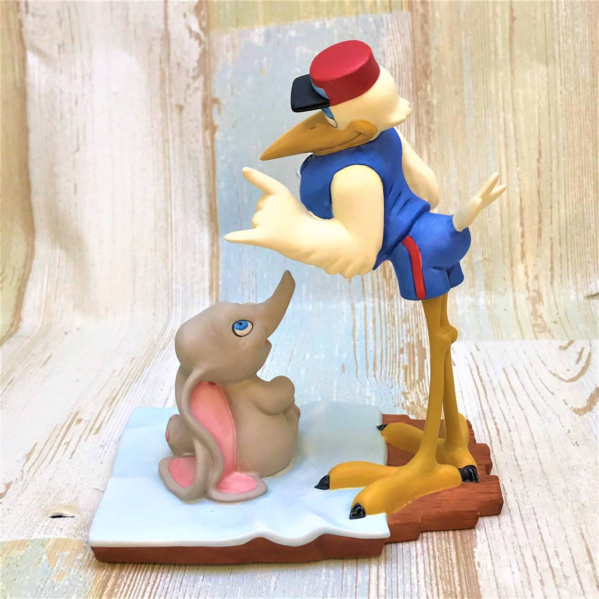  ultra rare *WDCC Dumbo .DUMBOkounotoliBundle of joy ceramics made figure * Disney Land Disney TDL