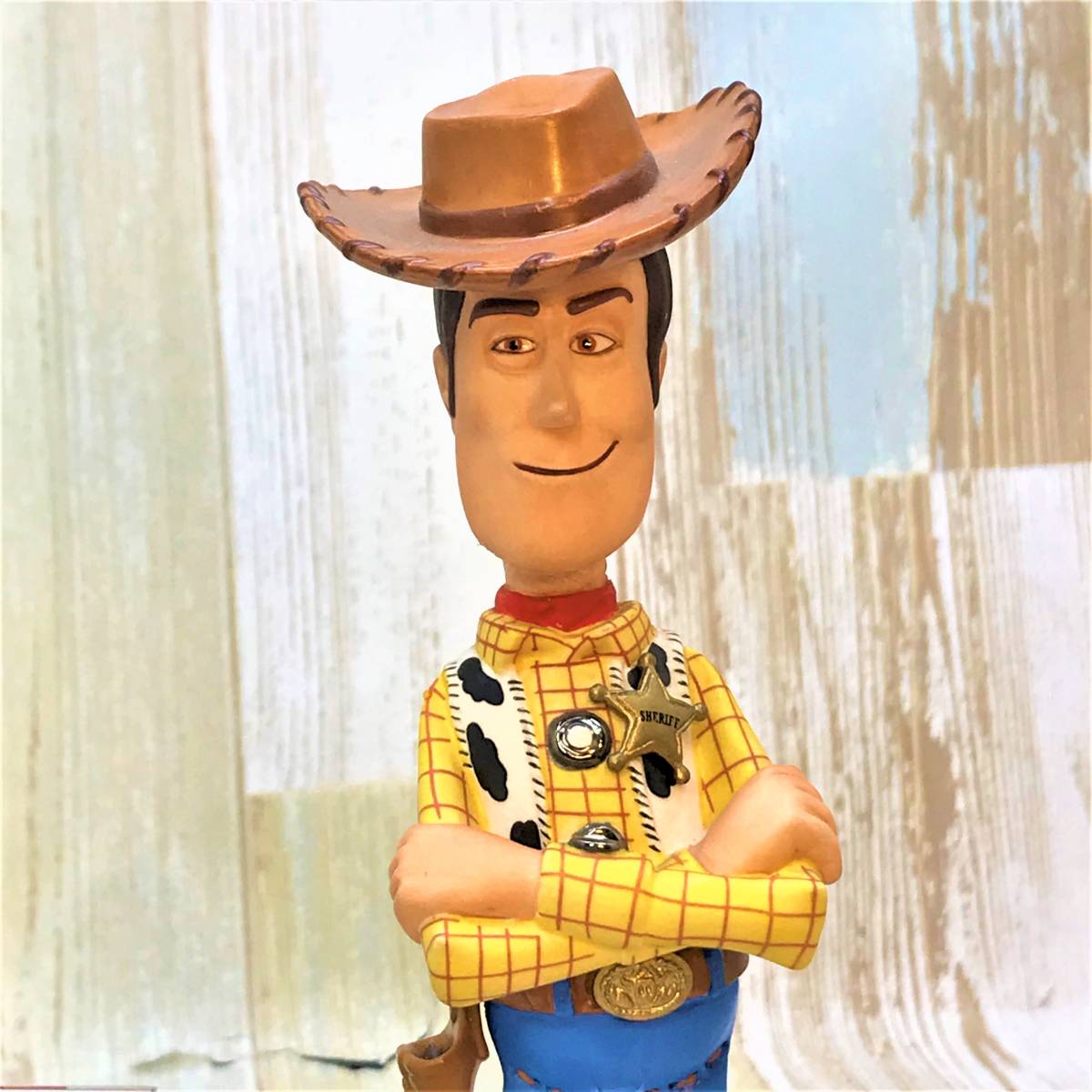 レア★WDCC トイ・ストーリー Toy Story ウッディ Woody 陶器製 フィギュア★ディズニーランド Disney TDL 訳アリ品_画像2