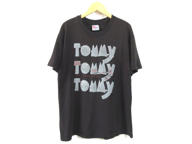 多様な WHO】TOMMY USA製【THE ビンテージ 90s バンドTシャツ ザ・フー Hanesボディ 93年コピーライト Tシャツ