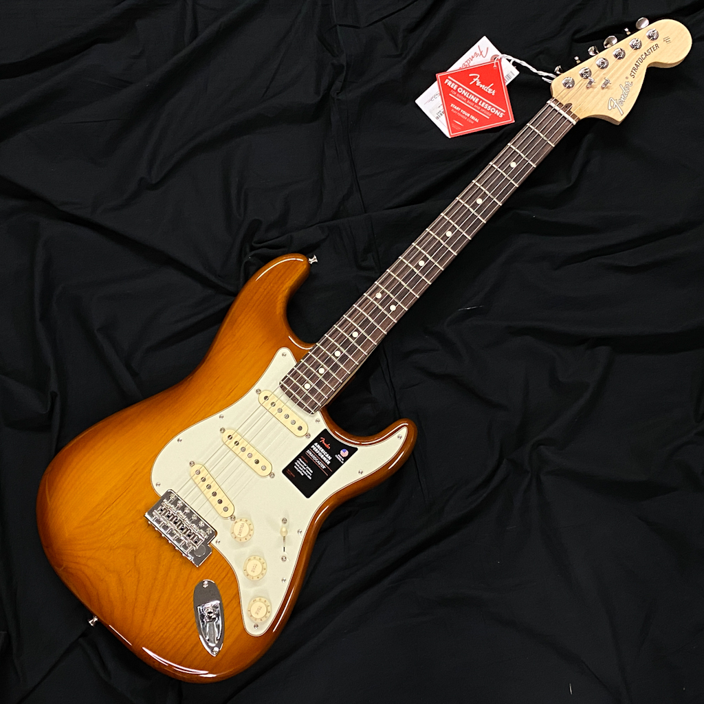 Fender American Performer Stratocaster Rosewood Fingerboard Honey Burst フェンダー アメリカ製_画像5