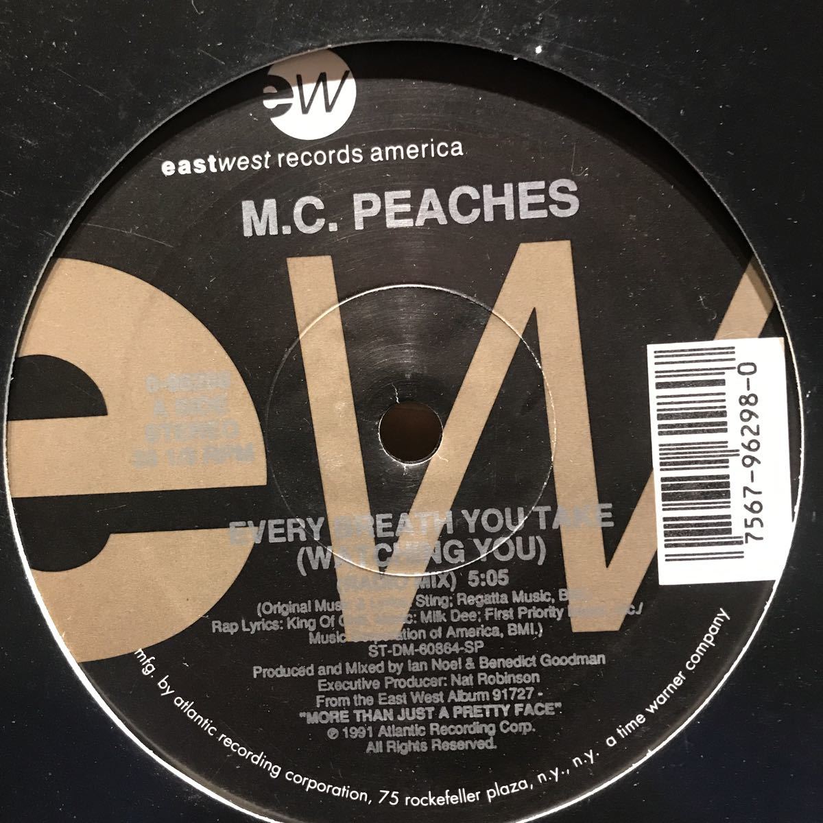 M.C. Peaches / Every Breath You Take US盤_画像1