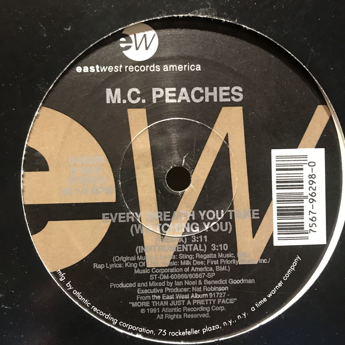 M.C. Peaches / Every Breath You Take US盤_画像2