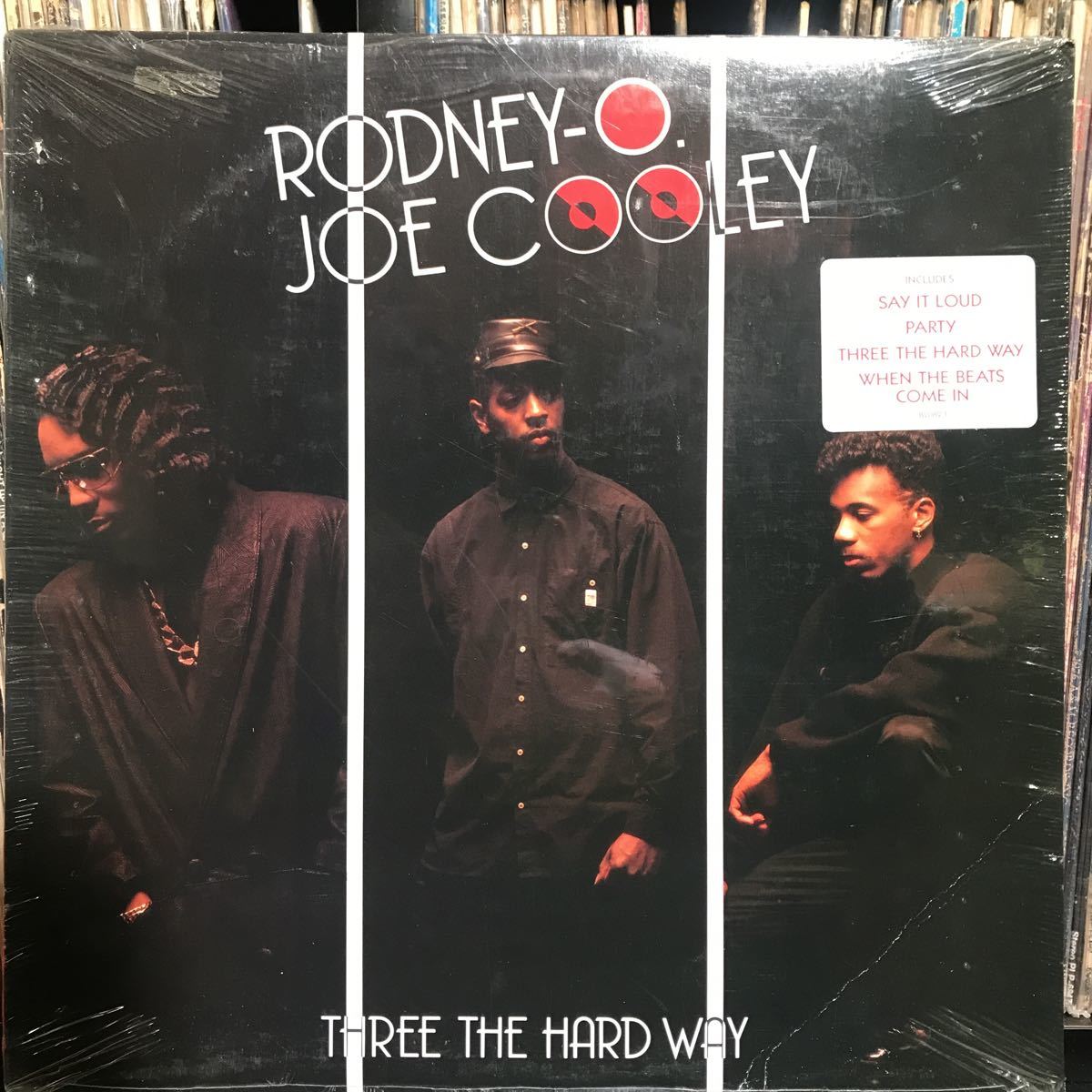 Rodney-O. Joe Cooley / Three The Hard Way US盤LP シールド_画像1