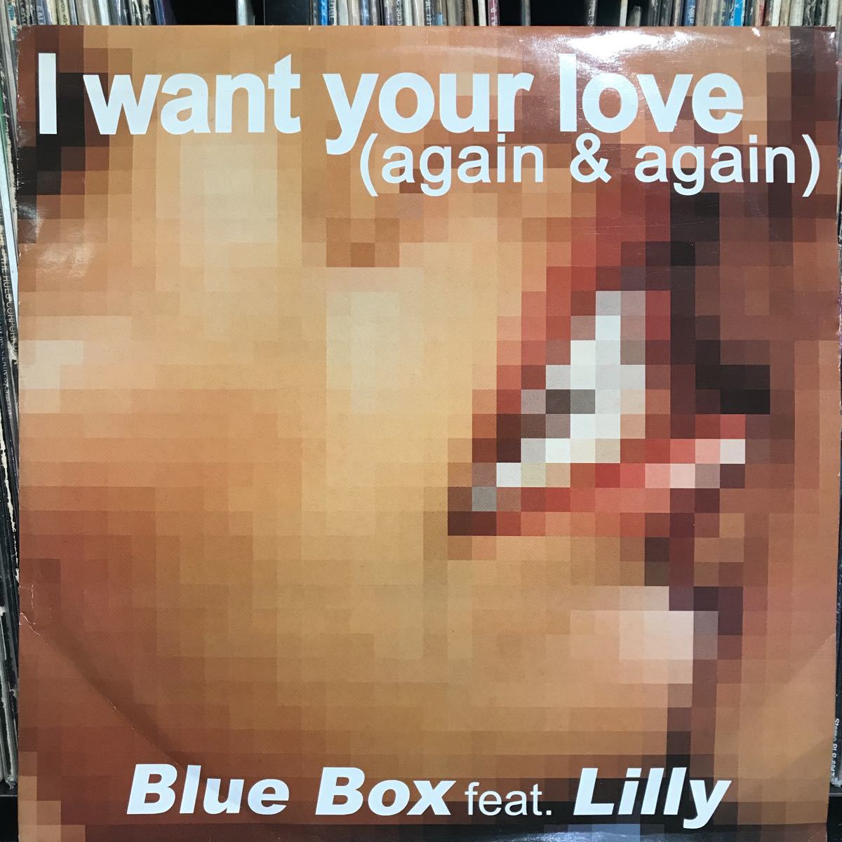 Blue Box feat. Lilly / I Want Your Love (again & again) France盤_画像1