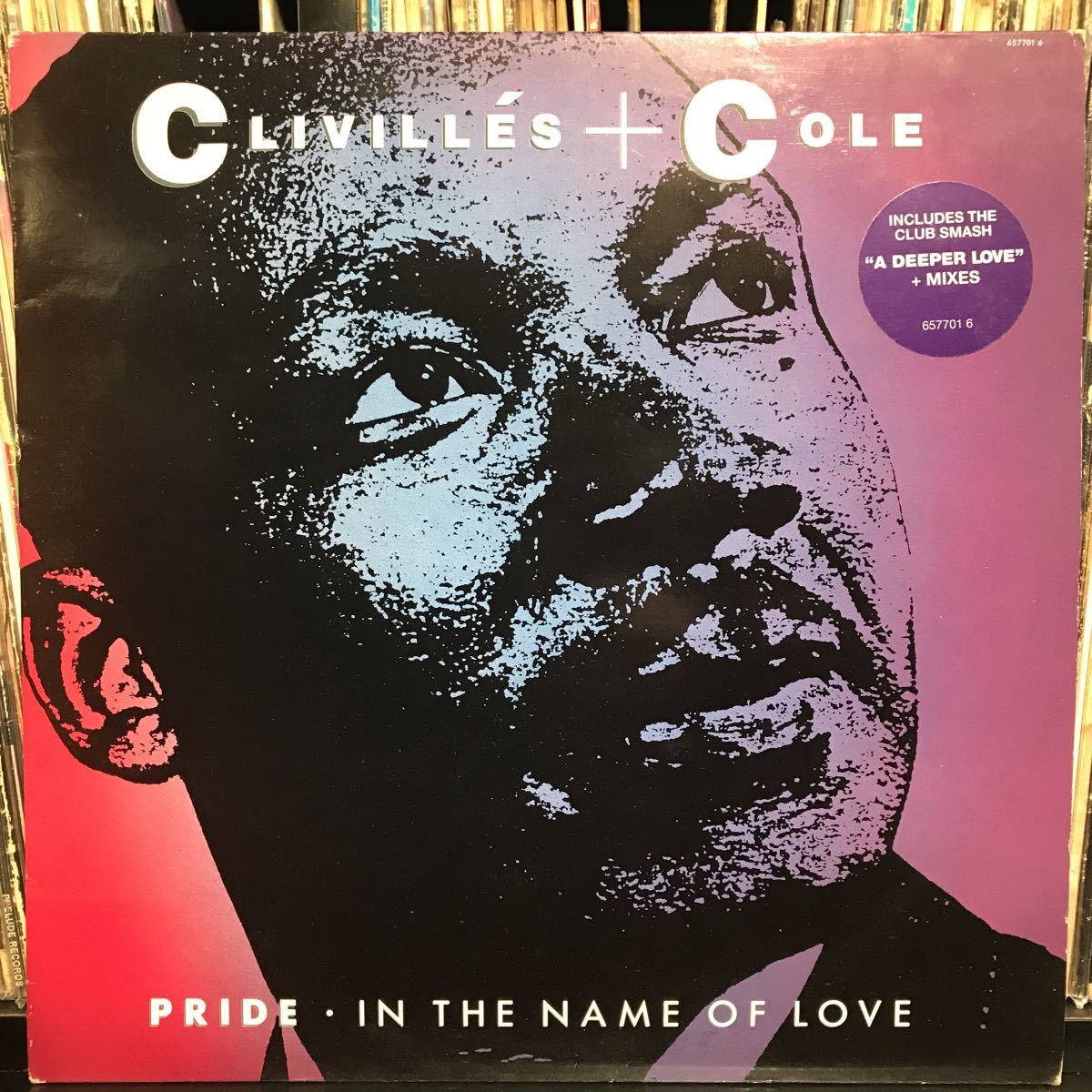Clivilles ＋ Cole / Pride・In The Name Of Love UK盤_画像1