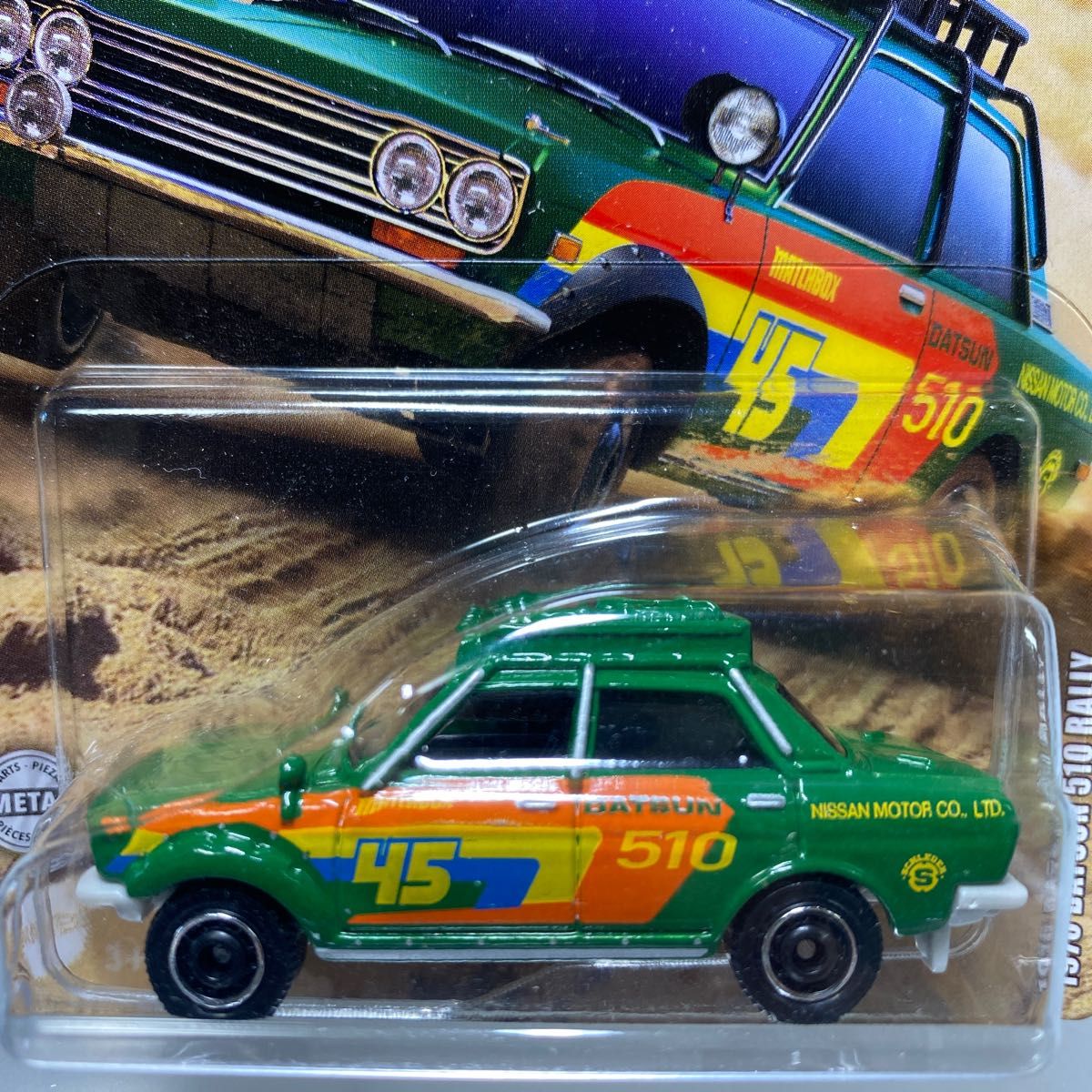 マッチボックス 1970 DATSUN 510 RALLY ダットサン ラリー