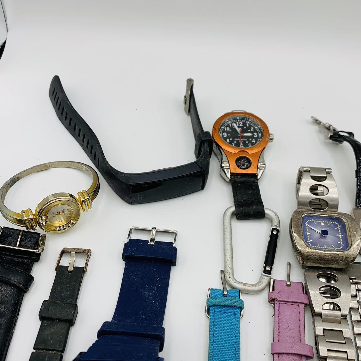 HG1 262 時計20点 まとめ売り まとめて 大量 腕時計 懐中時計 SEIKO セイコー FOSSIL フォッシル デジタル スマートウォッチ カレンダー TY_画像2