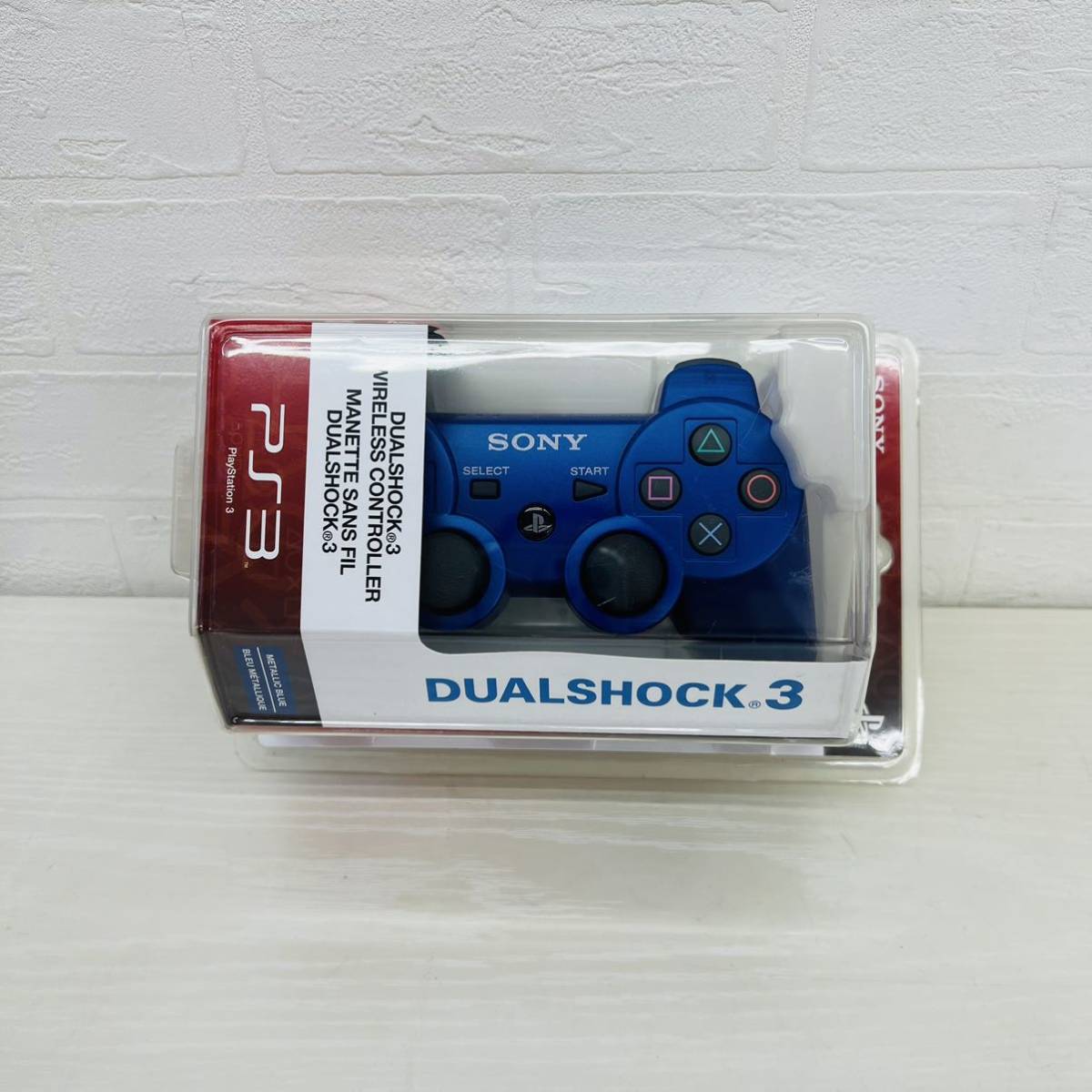 DUALSHOCK3 DUALSHOCK PS3 ワイヤレスコントローラー ワイヤレスコントローラ METALLIC BLUE IH_画像2