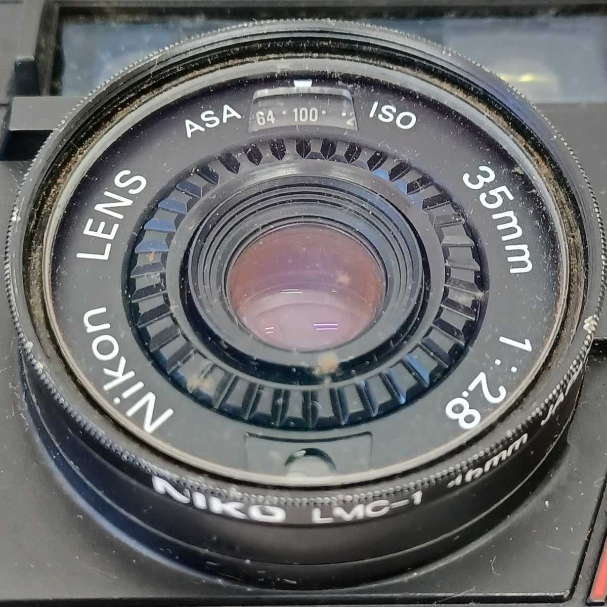 Nikon L35AD ニコン コンパクトフィルムカメラ コンパクトカメラ ニコンピカイチ フィルムカメラ 35mm 1:28 ピカイチ カメラ WK_画像5