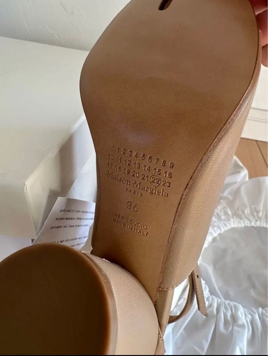 MAISON MARGIELA メゾンマルジェラ タビブラウン Tabi 足袋 ヒール