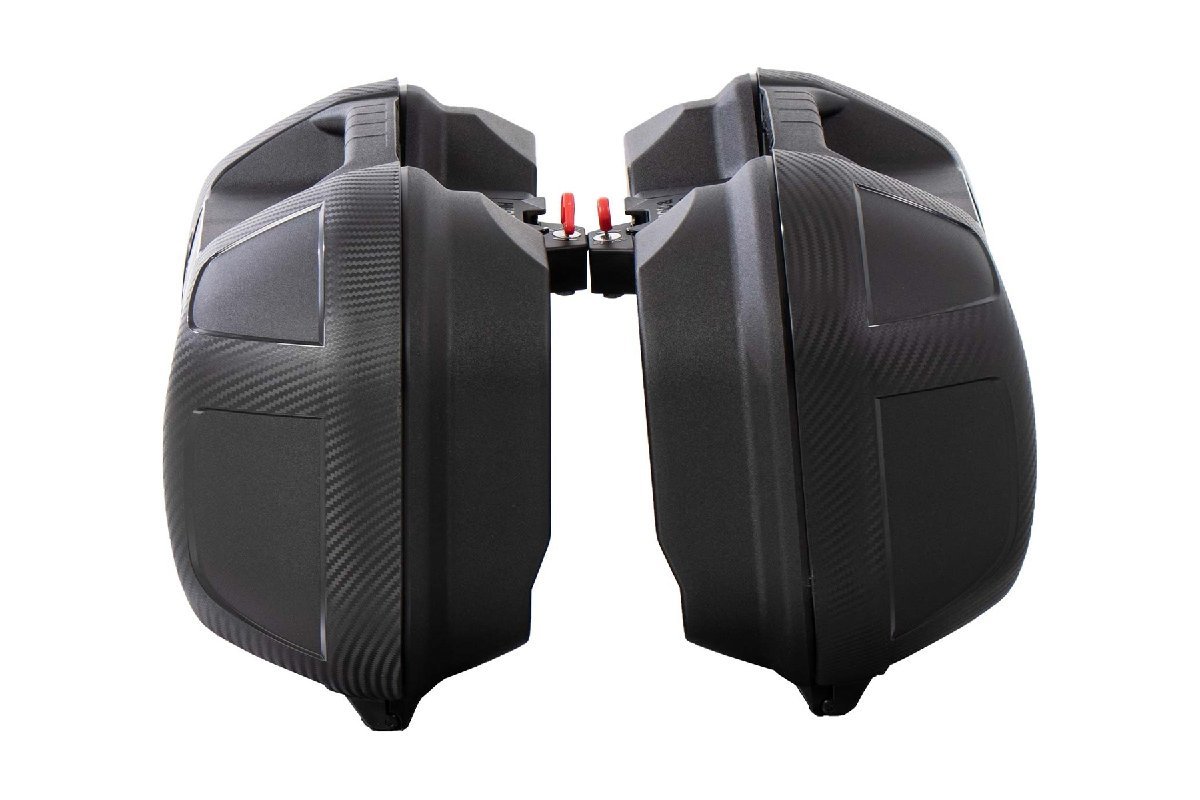hepko&be car side case o- bit C-Bow side carrier for left right set black 