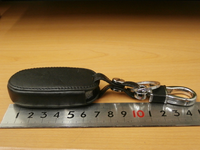  exclusive use smart key case 5 black Suzuki series / original leather Wagon R MH23S MH34S MH44S stingray smart key key case car make design 
