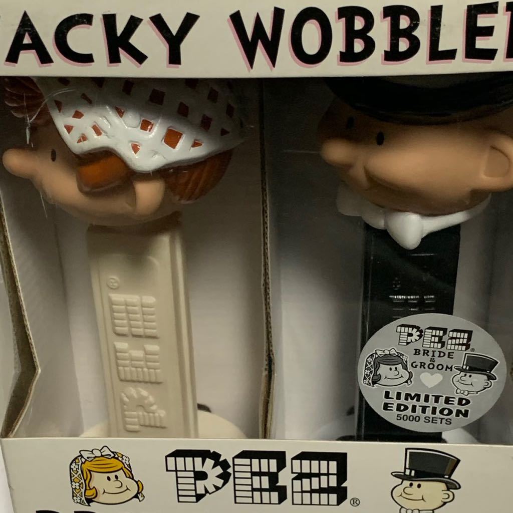 FUNKO ファンコ WACKY WOBBLER ワッキーワブラーボビングヘッド PEZ ペッツ BRIDE & GROOM 首振り フィギュア 企業もの アメリカ雑貨_画像4