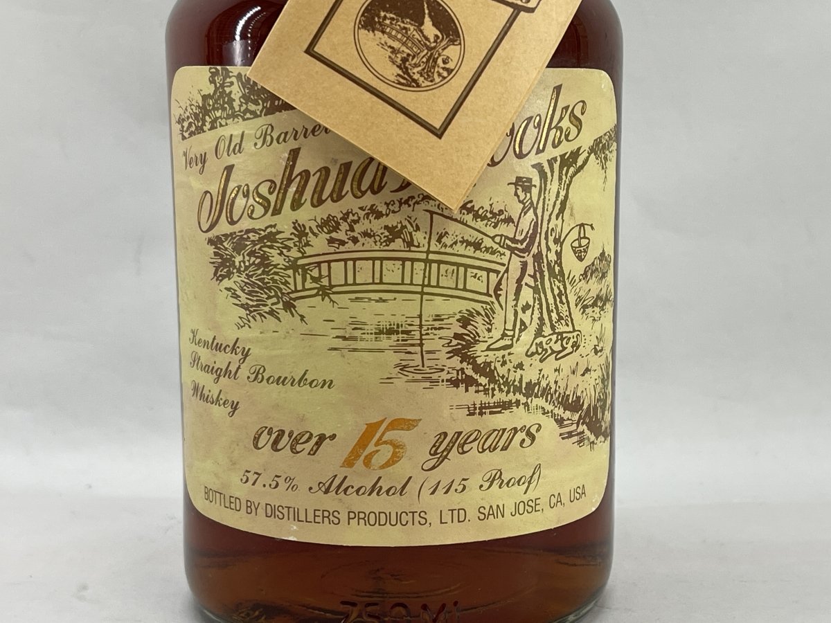 古酒 JOSHUA BROOKS 15年 115 ジョシュア ブルックス 15年 750ml 57.5％ バーボン ウイスキー[224297  食品、飲料 飲料 ウイスキー