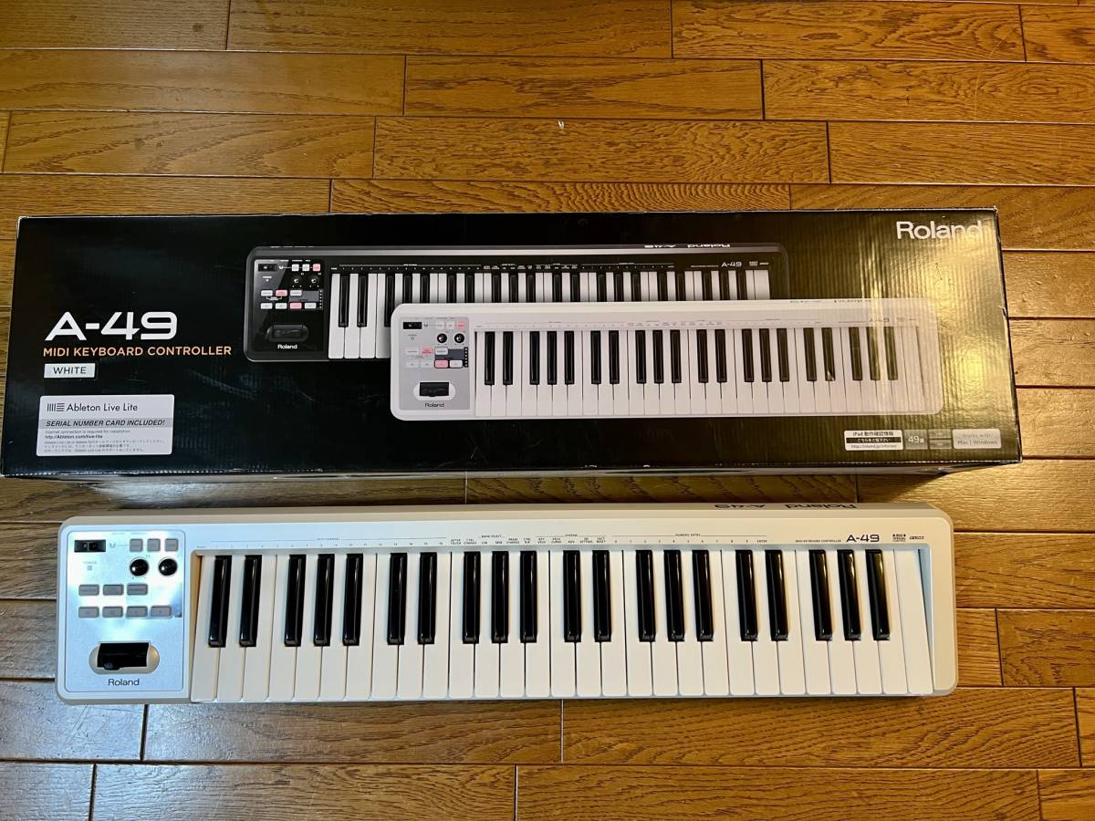 購入いただける 【美品MIDI キーボード】Roland A-49 BLACK - 楽器/器材