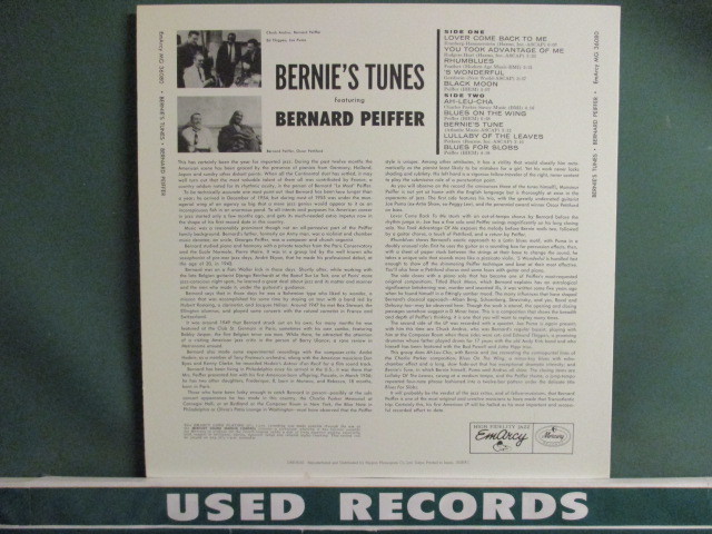 Bernard Peiffer ： Bernie's Tunes LP (( Jazz Piano / 落札5点で送料無料_画像2