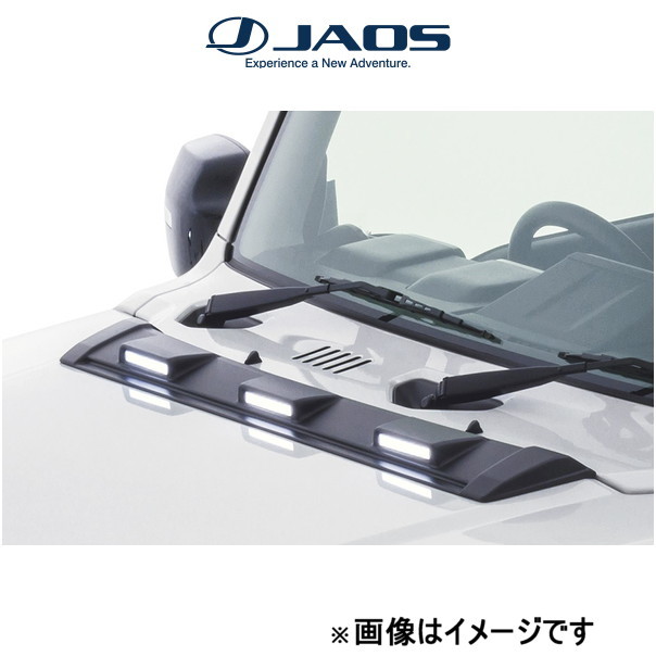 ジャオス ボンネットディフレクター(未塗装) ジムニー JB64系 B036513NP JAOS_画像1