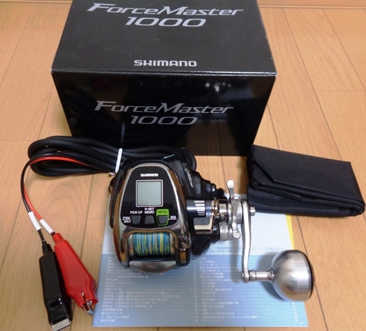 ♪美品USED♪ 使用少 シマノ電動リール 16フォースマスター1000
