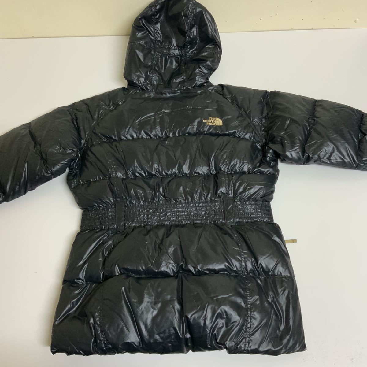 THE NORTH FACE ザノースフェイスダウンジャケット古着ガールズXL黒色