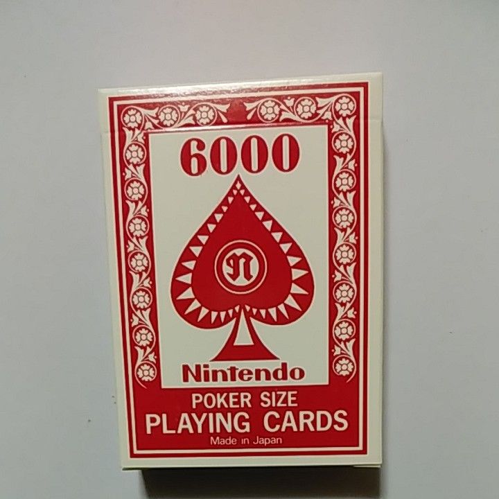 任天堂 トランプ 6000 POKER SIZE PLAYING CARDS|Yahoo!フリマ 任天堂 トランプ 6000 POKER SIZE PLAYING CARDS|Yahoo!フリマ