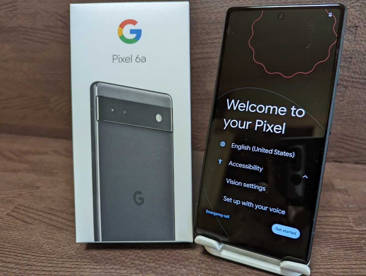 はジャンク 極美品 SIMフリー Pixel 6a チャコール Charcoal 残債無し