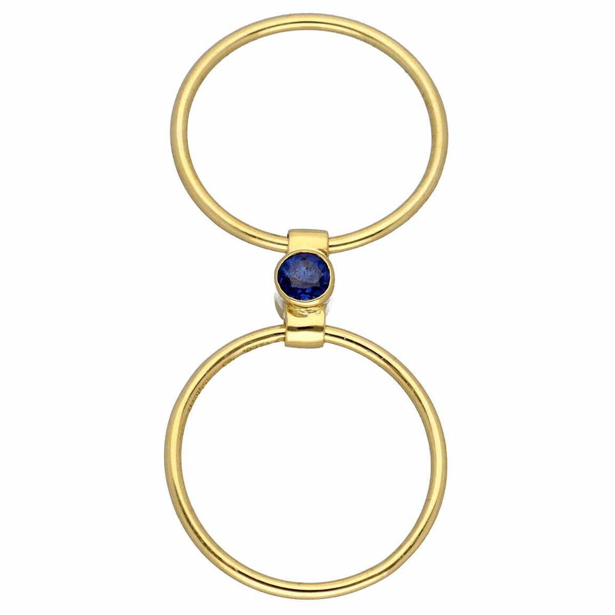 TIFFANY&Co ティファニー リバーシブル ダイヤモンド サファイヤ 2連
