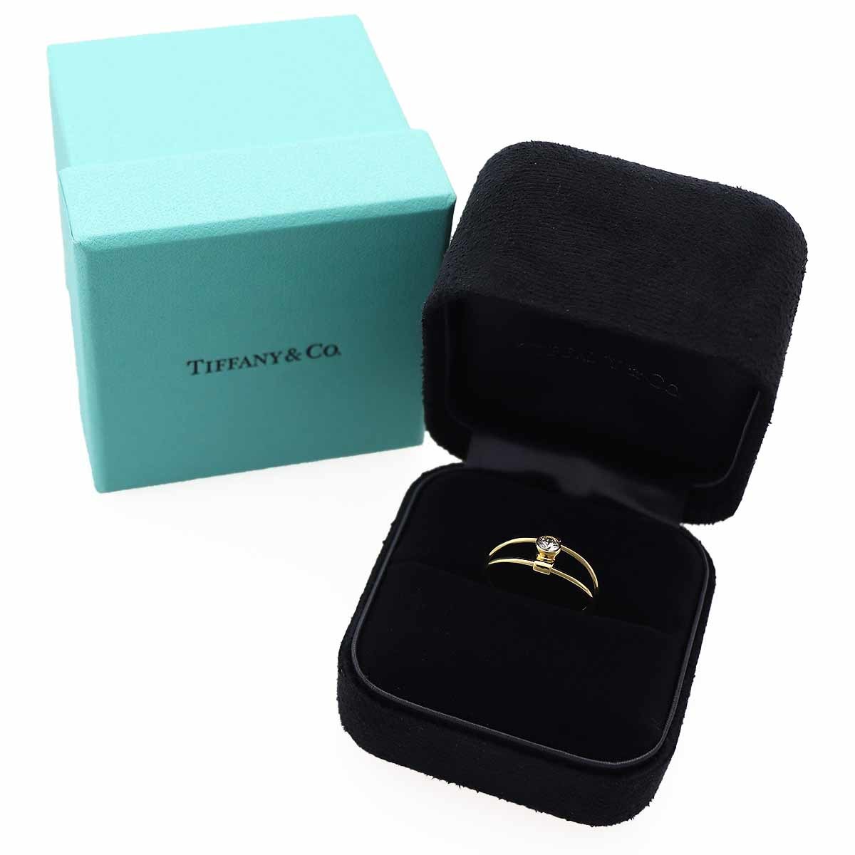 TIFFANY&Co ティファニー リバーシブル ダイヤモンド サファイヤ 2連