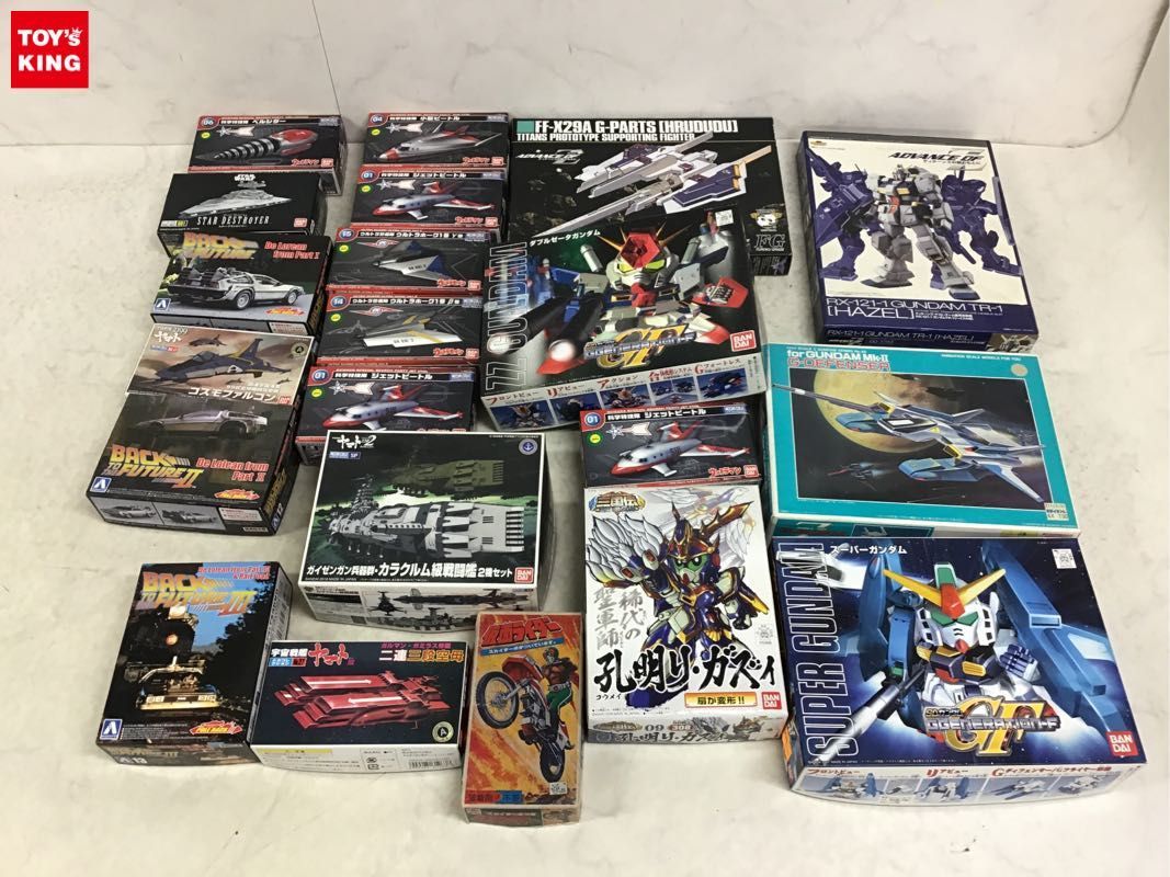 1 jpy ~ including in a package un- possible Junk mechanism collection etc. SD Gundam super Gundam, Ultraman jet Beetle other 