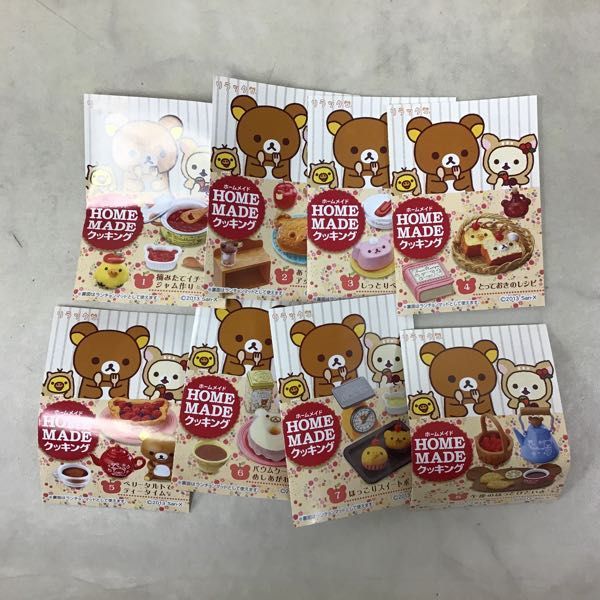1 jpy ~ Lee men to Rilakkuma HOME MADE cooking / Home meido cooking all 8 kind comp 