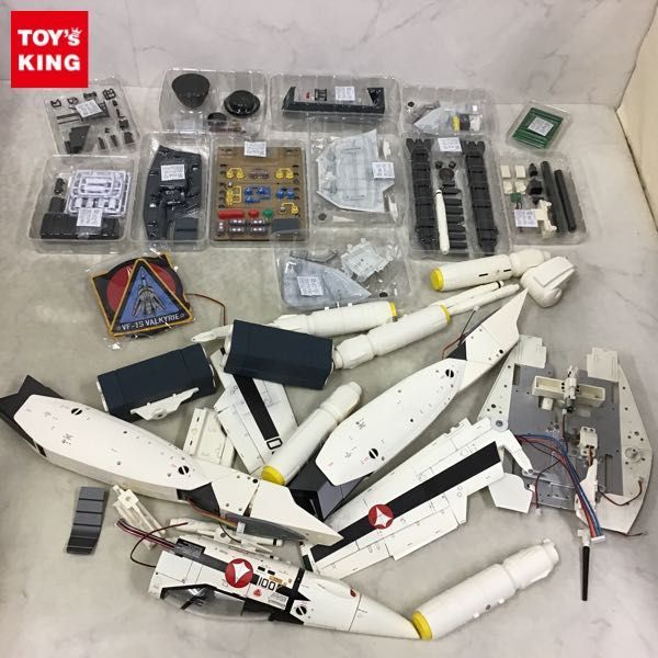 1 jpy ~ with special circumstances Junk asheto Super Dimension Fortress Macross VF-1 bar drill - die-cast gimik model .... parts 88.100 etc. 