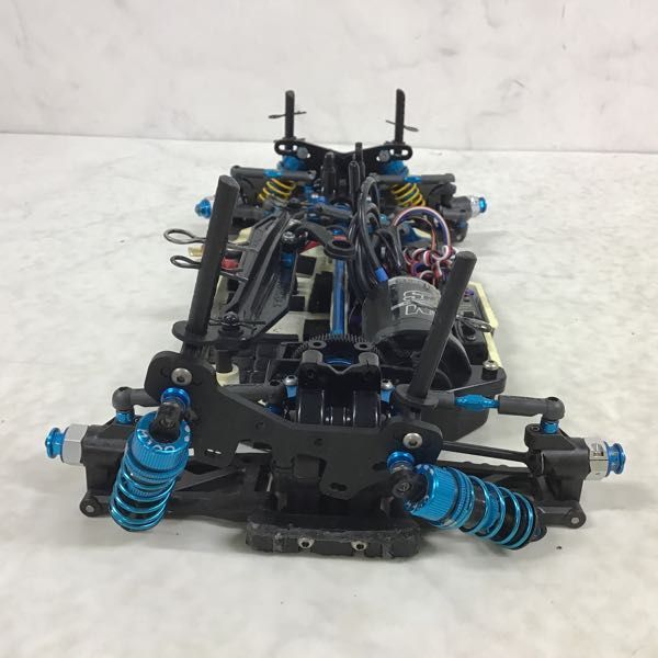 1 jpy ~ Junk radio controlled car chassis, motor, servo RX-462, servo other 