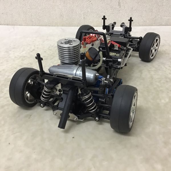 1 jpy ~ Junk RC radio controlled car chassis,KO PROPO KR-293A receiver,PS401 servo other 