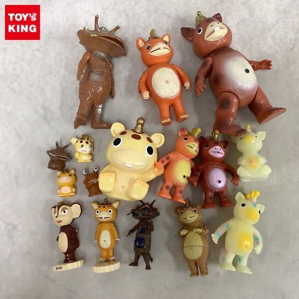 ソフビ ブースカ チャメゴン イヌクマ 約23cm 快獣ブースカ Yahoo!オークション - 1円〜 ソフビ/指人形 イヌクマ等 快獣