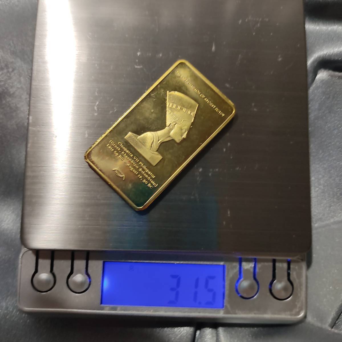 1円スタートGOLD インゴット 31.5g 金 ゴールドバー ゴールド コイン18kGP 整理品5の画像3