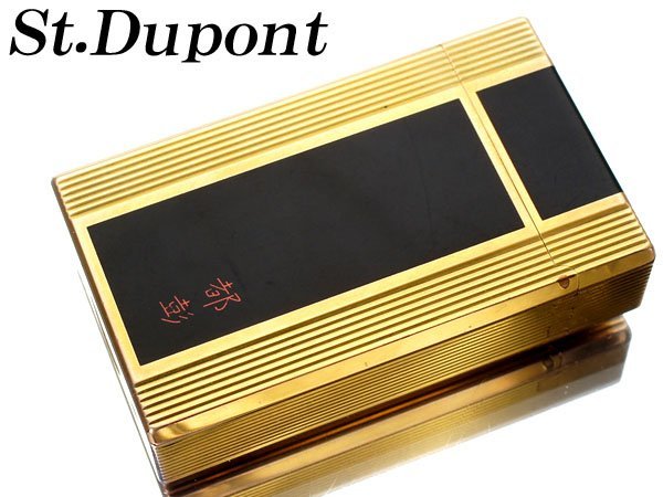 【ジュエリー極】St.Dupont デュポン チャイナラッカー 都彭 ライター 中古品 h5702im【送料無料】