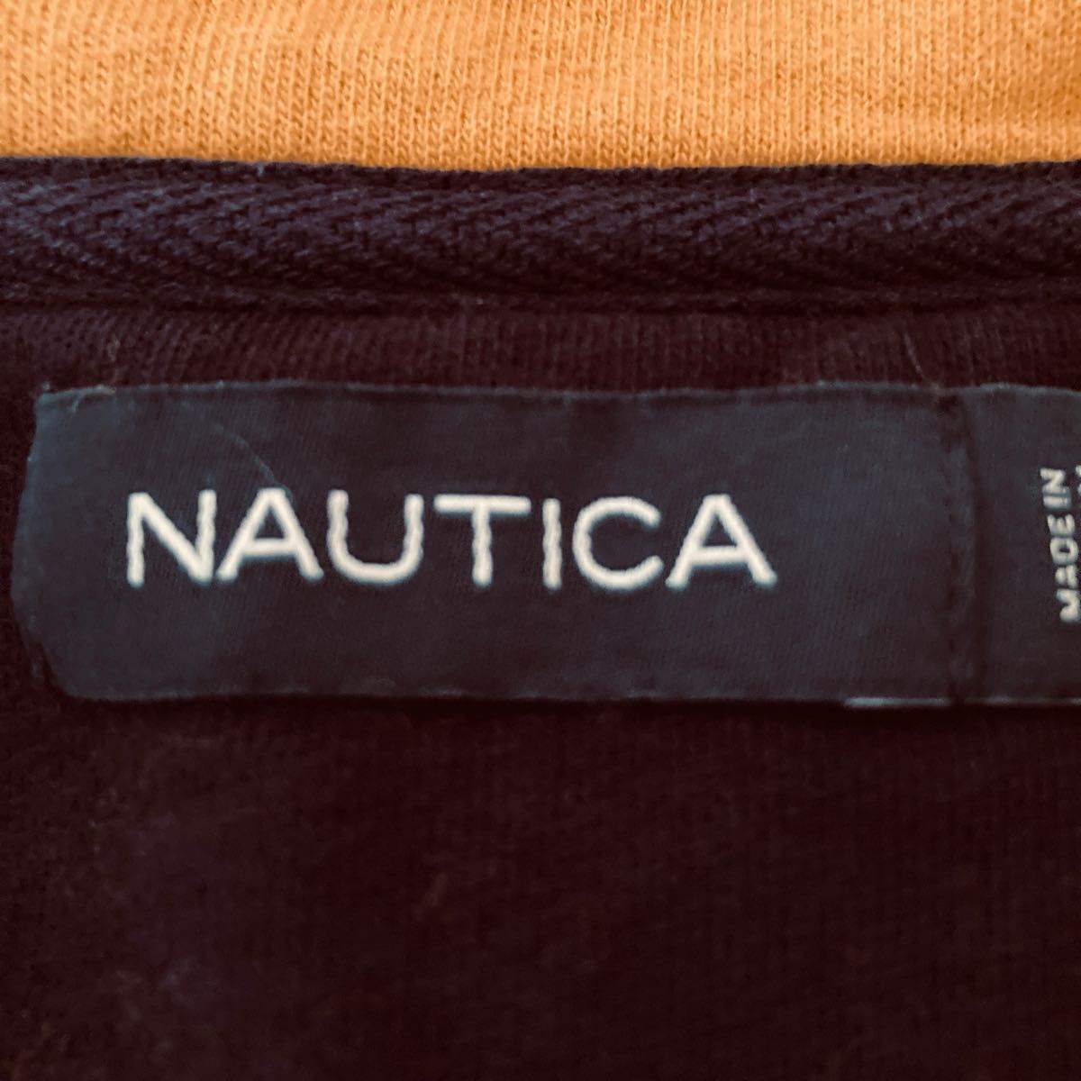 NAUTICA ノーティカ ハーフジップ スウェット ワンポイント 刺繍ロゴ