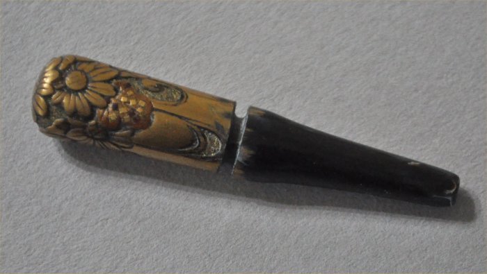 ナンタケットバスケット用のべっ甲に本金蒔絵のペグ 直販専門店