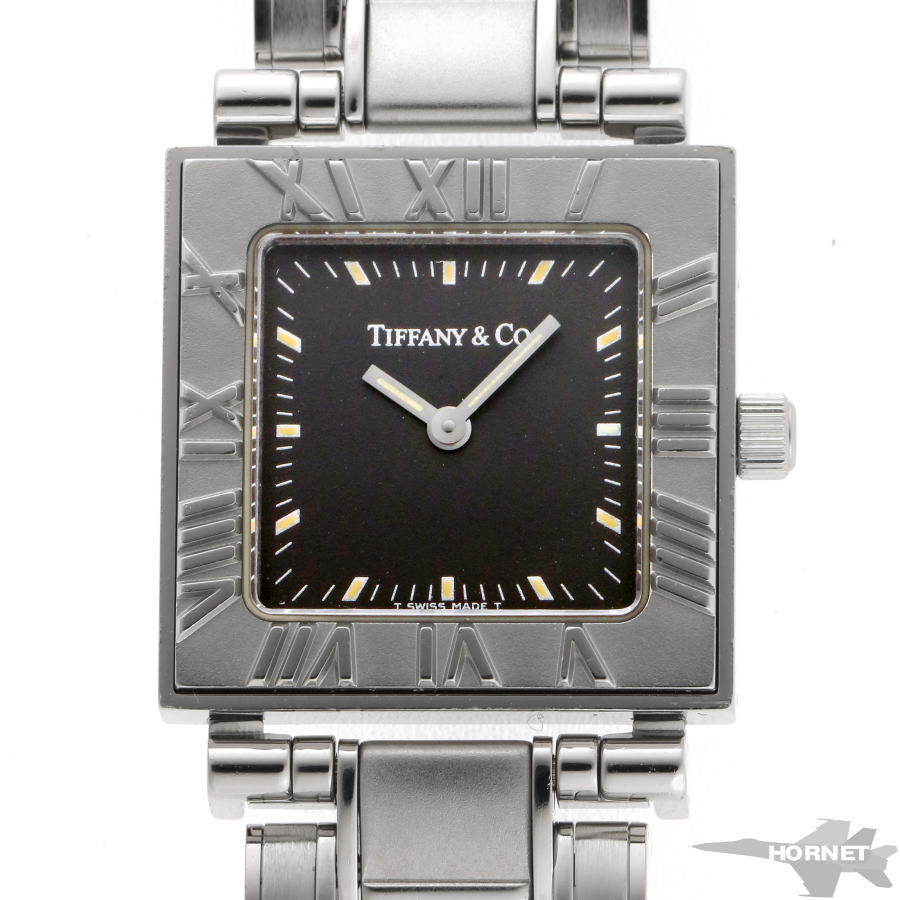 Tiffany & Co. ティファニー アトラス スクエア ウォッチ クォーツ - SS レディース 時計 2210344