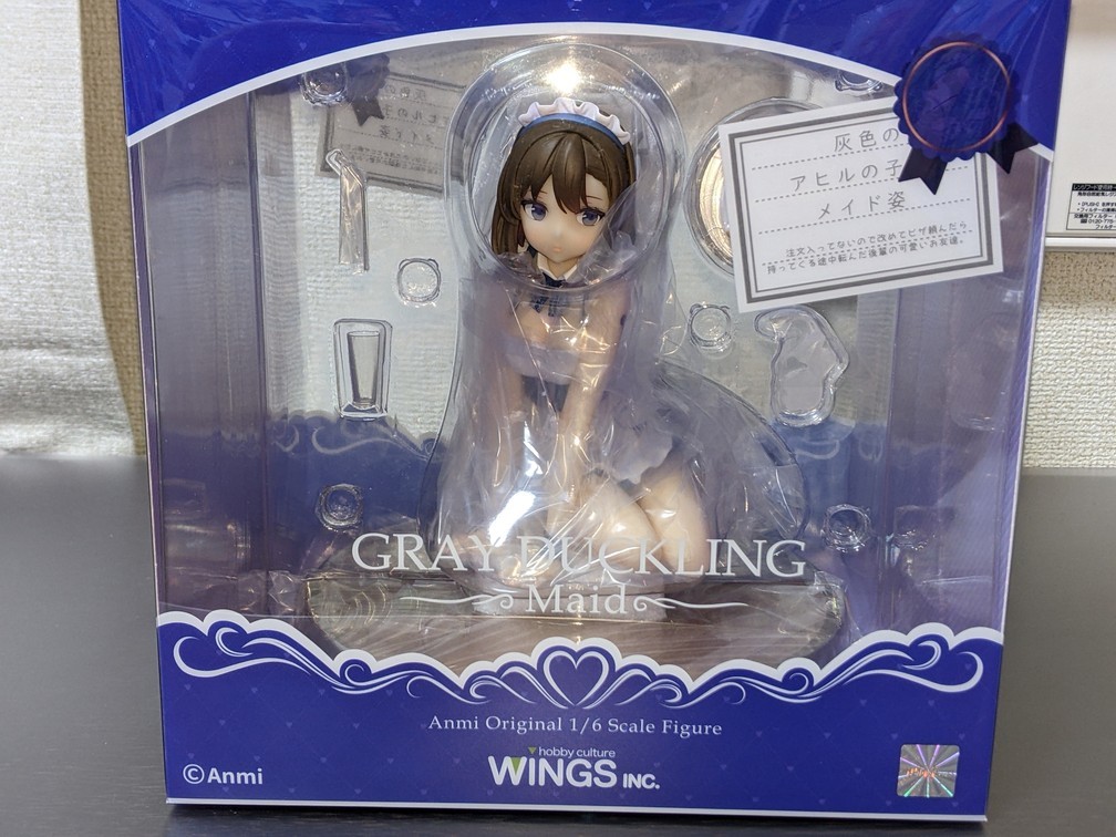 Anmi　灰色のアヒルの子メイド姿　 　フィギュア　未開封　国内正規品　送料無料　WINGS　東京フィギュア