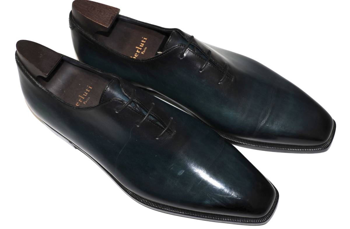 未使用 Berluti ベルルッティ アレッサンドロ オックスフォード