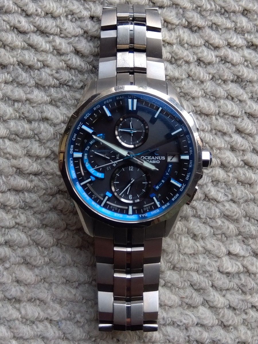 CASIO OCEANUS Manta OCW-S3000-1AJFチタン製|Yahoo!フリマ(旧PayPay