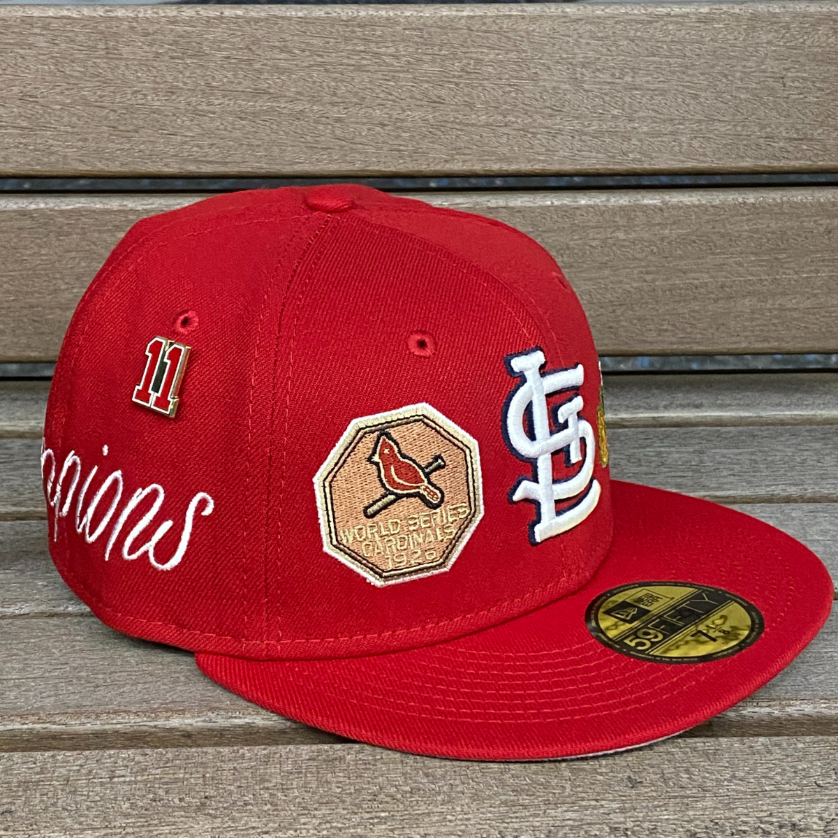 USA限定 【7.3/8】NEWERA ニューエラ Cardinals セントルイス カージナルス GameChanger ゲームチェンジャー MLB ピンズ 正規品 メジャー