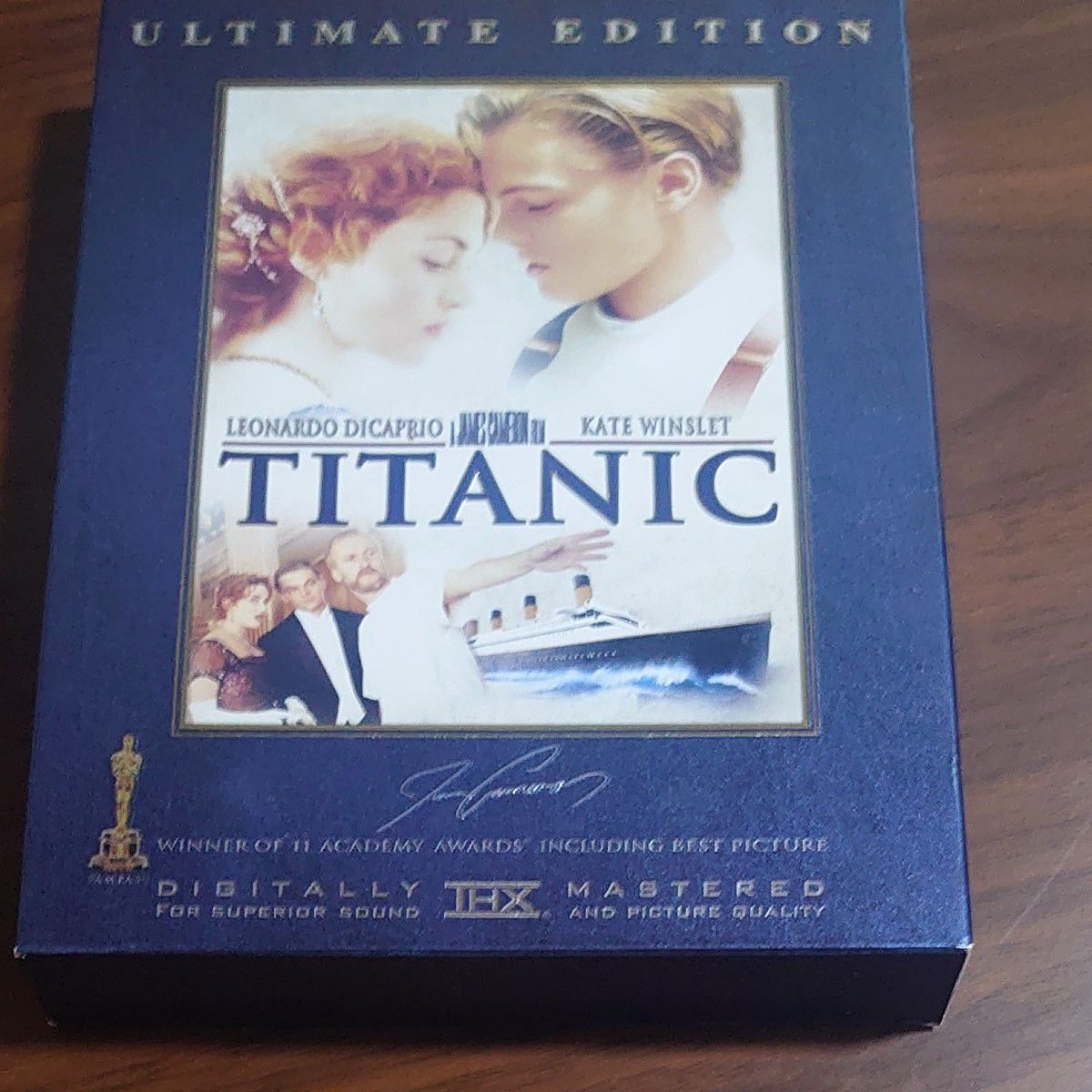 映画 タイタニック限定豪華版DVD 3枚組ケース付アルティメット