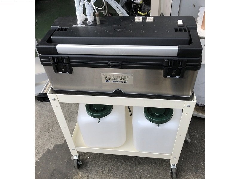 △Disso Clean ディッソクリーン Mark1 溶解容器洗浄機 MODEL No. DCM1 専用台付き【C0207K1】